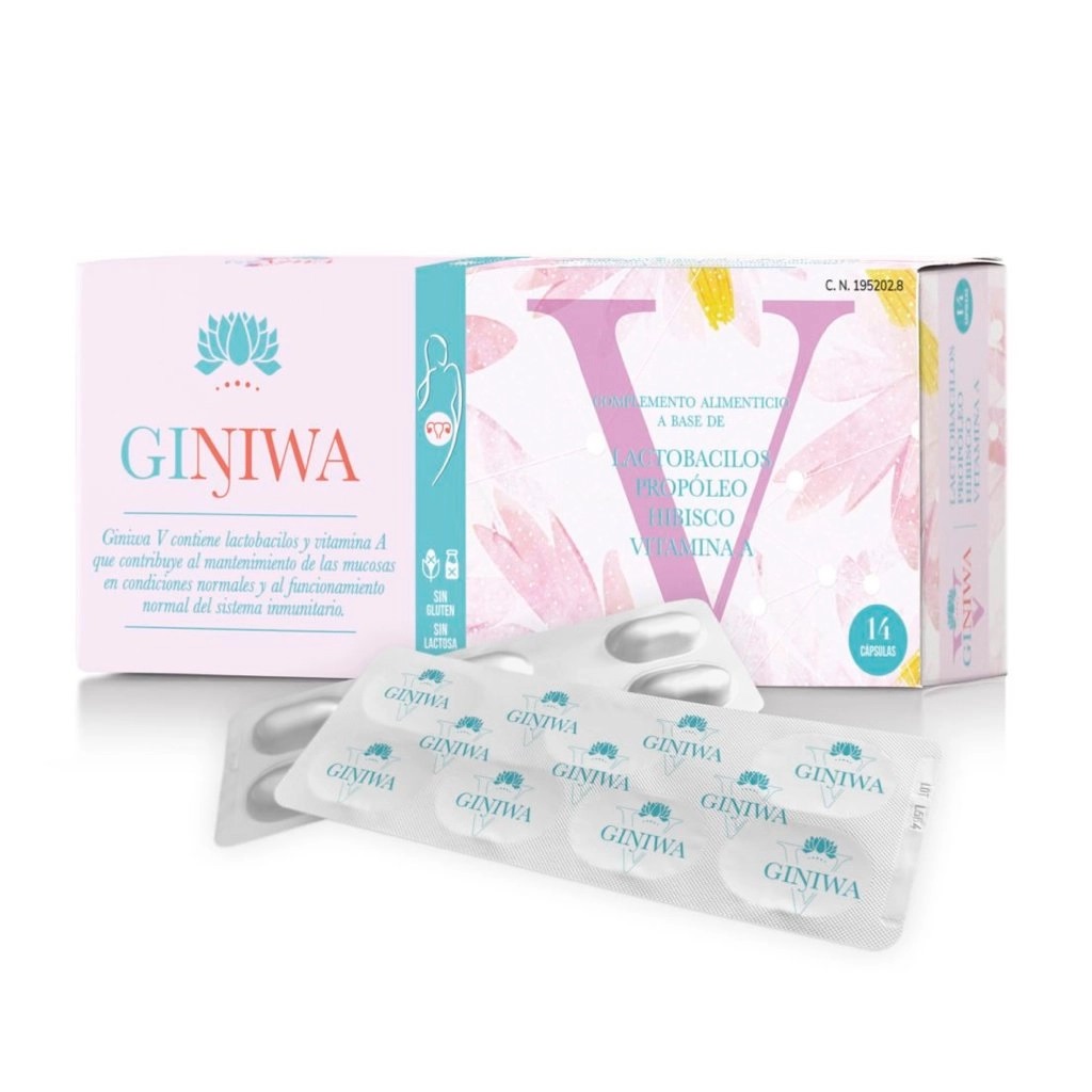 GINIWA V LACTOBACILOS PROPELEO X 14 CAPS ZINERO PHARMA