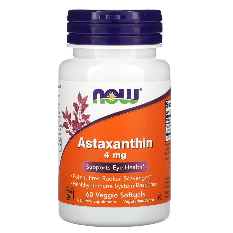 RV ASTAXANTHIN 4MG X 60CAPS NOW