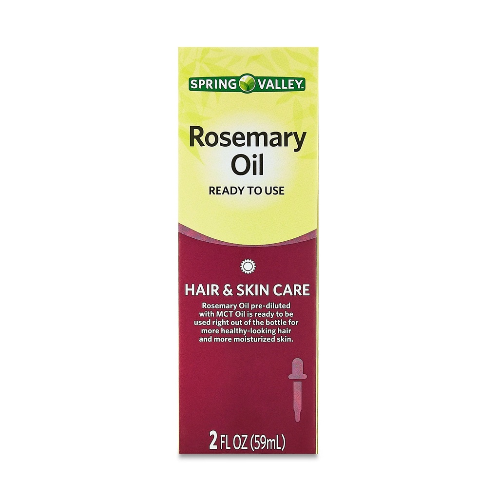 ROSEMARY OIL HAIR & SKIN CARE 59ML SPRING VALLEY