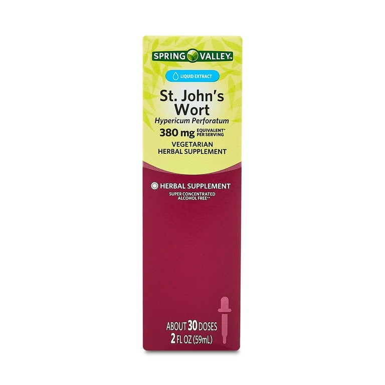 ST. JOHNS WORT 380MG 59ML SPRING VALLEY
