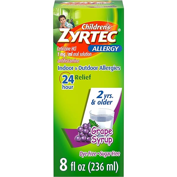 ZYRTEC CHILDRENS 24H 1MG 236ML