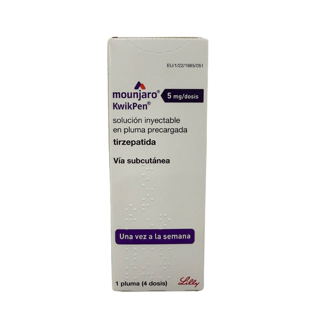 MOUNJARO 5MG 1 PLUMA LILLY