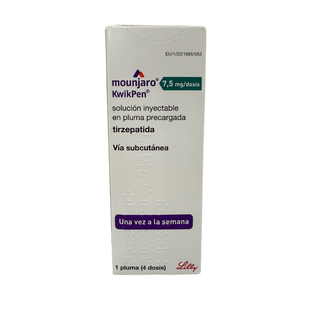 MOUNJARO 7.5MG 1 PLUMA LILLY