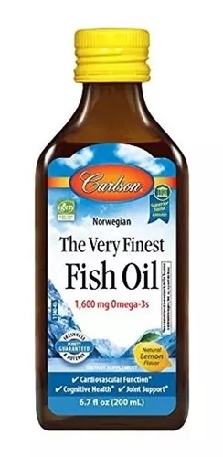FISH OIL 1.600MG 200ML CARLSON