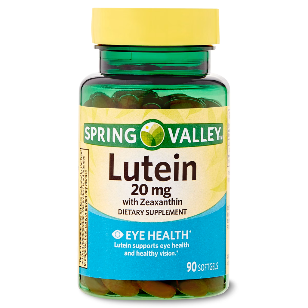 LUTEIN 20MG X 90 CAPS SPRING VALLEY