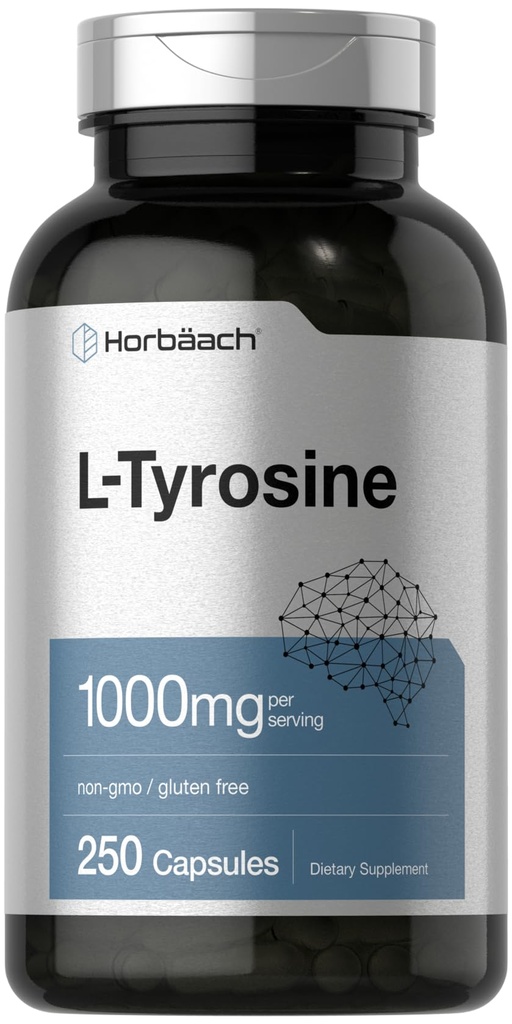 L-TYROSINE 1000MG X 250 CAPS HORBAACH