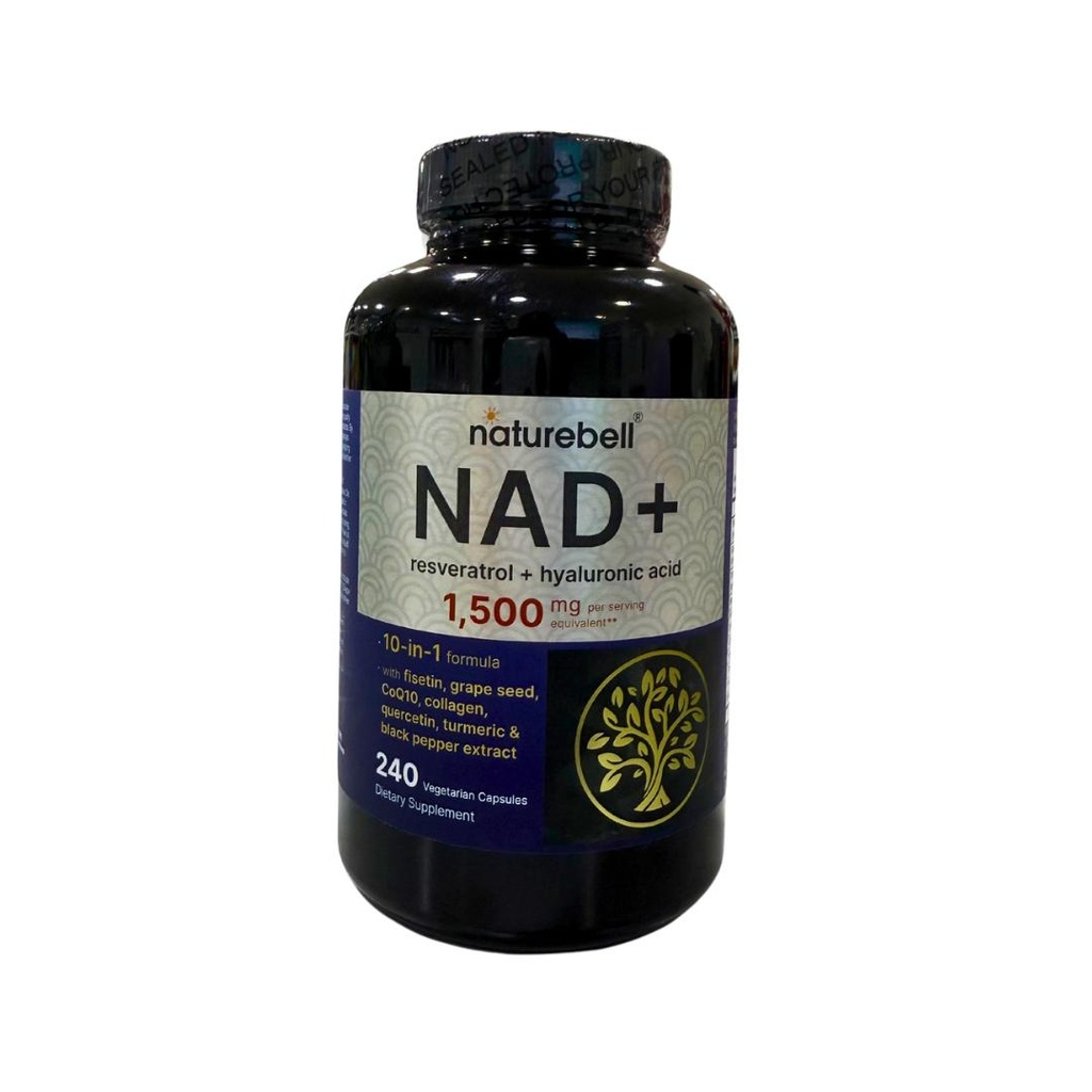 NAD + 1500MG X 240 CAPS NATURBELL