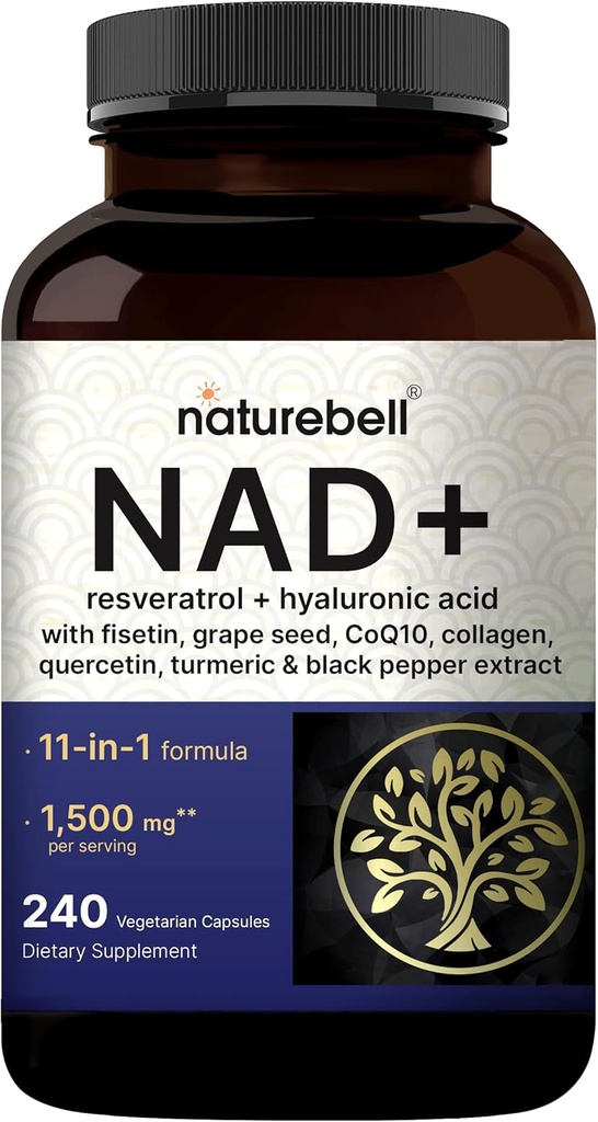 NAD + 1500MG X 240 CAPS NATURBELL