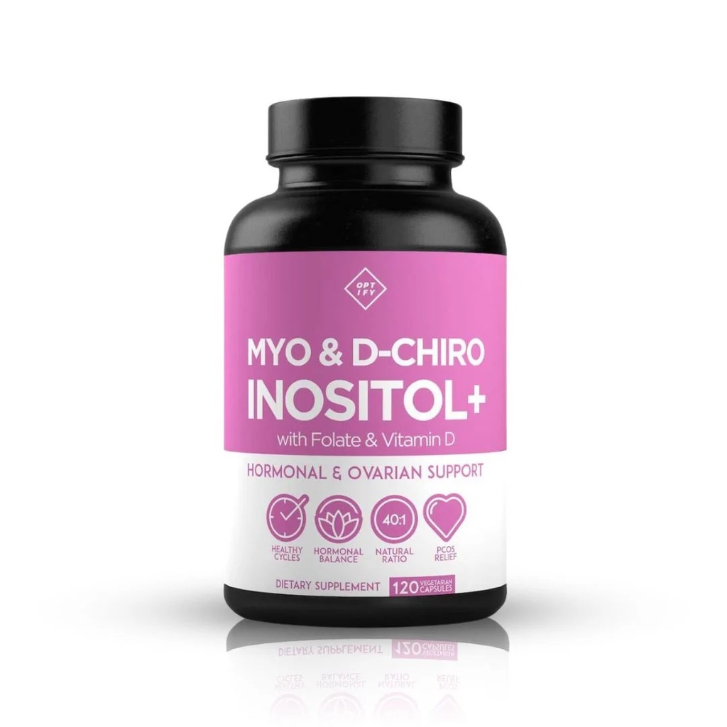 MYO INOSITOL & D-CHIRO INOSITOL X 120 CAPS