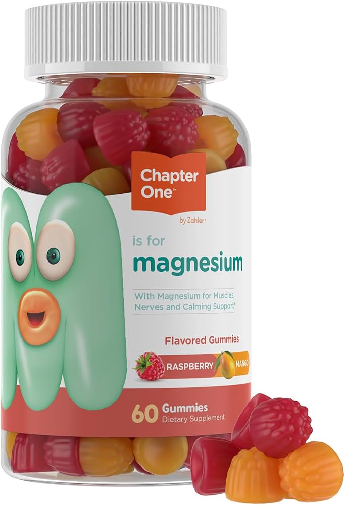 CITRATO DE MAGNESIO X 60 GOMITAS SABOR FRESA CHAPTER ONE