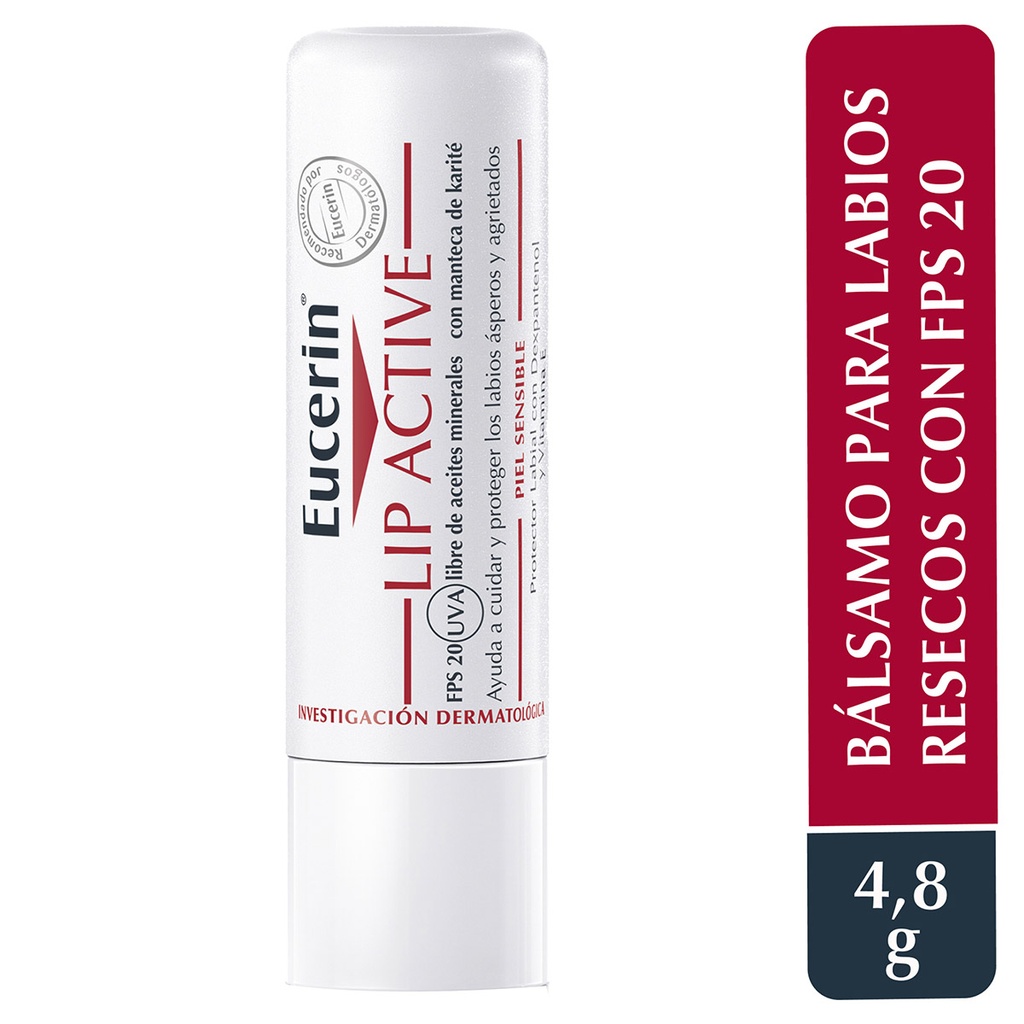 EUCERIN LIP ACTIVE BARRA LABIAL 4.8G