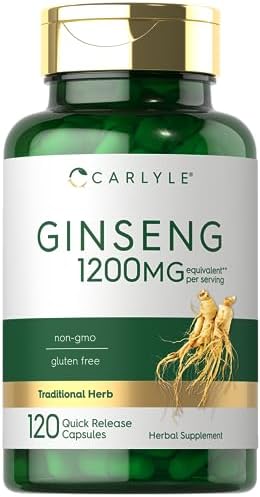 GINSENG 1200MG X 120 CAP CARLYLE