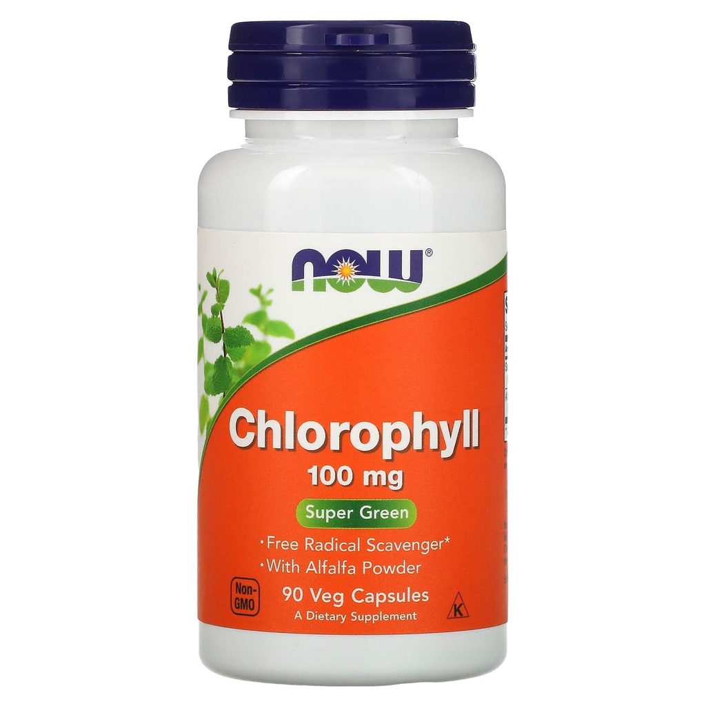 CHLOROPHYLL 100MG X 90 CAPSULAS NOW