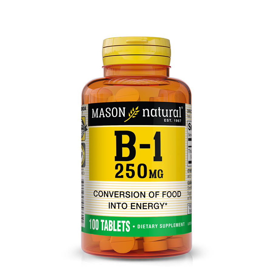 B-1 250MG X 100TAB MASON NATURAL