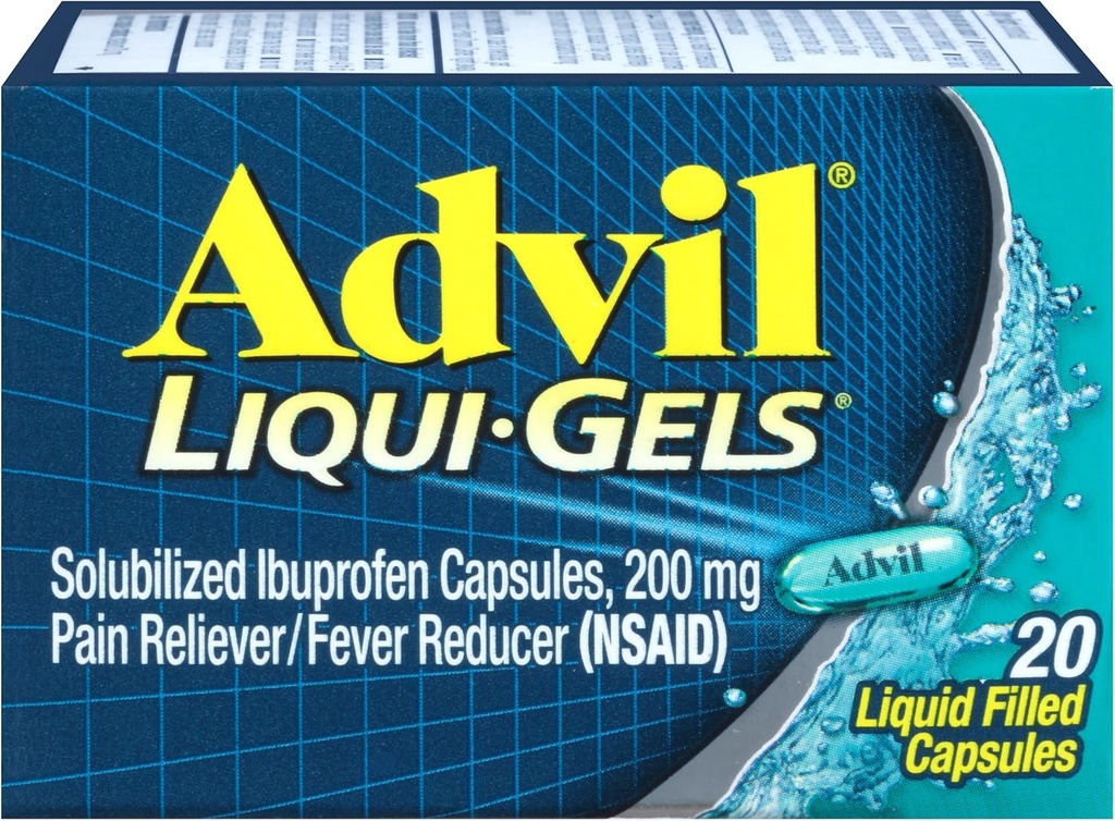 ADVIL 200mg x 20 CÁPSULAS