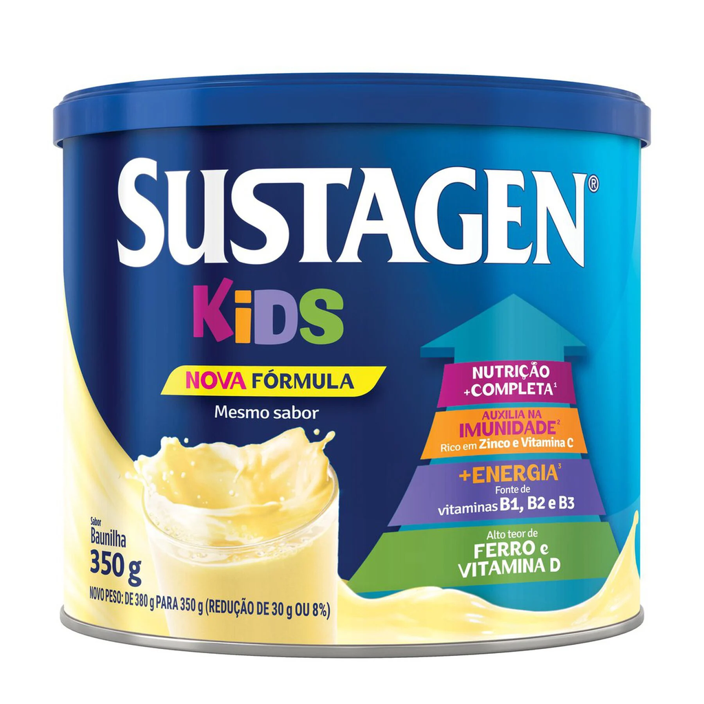 SUSTAGEN KIDS VAINILLA EN POLVO 350G