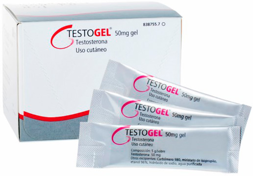 TESTOGEL 50MG X 30 SOBRES USO CUTANEO LABORATORIOS BESINS