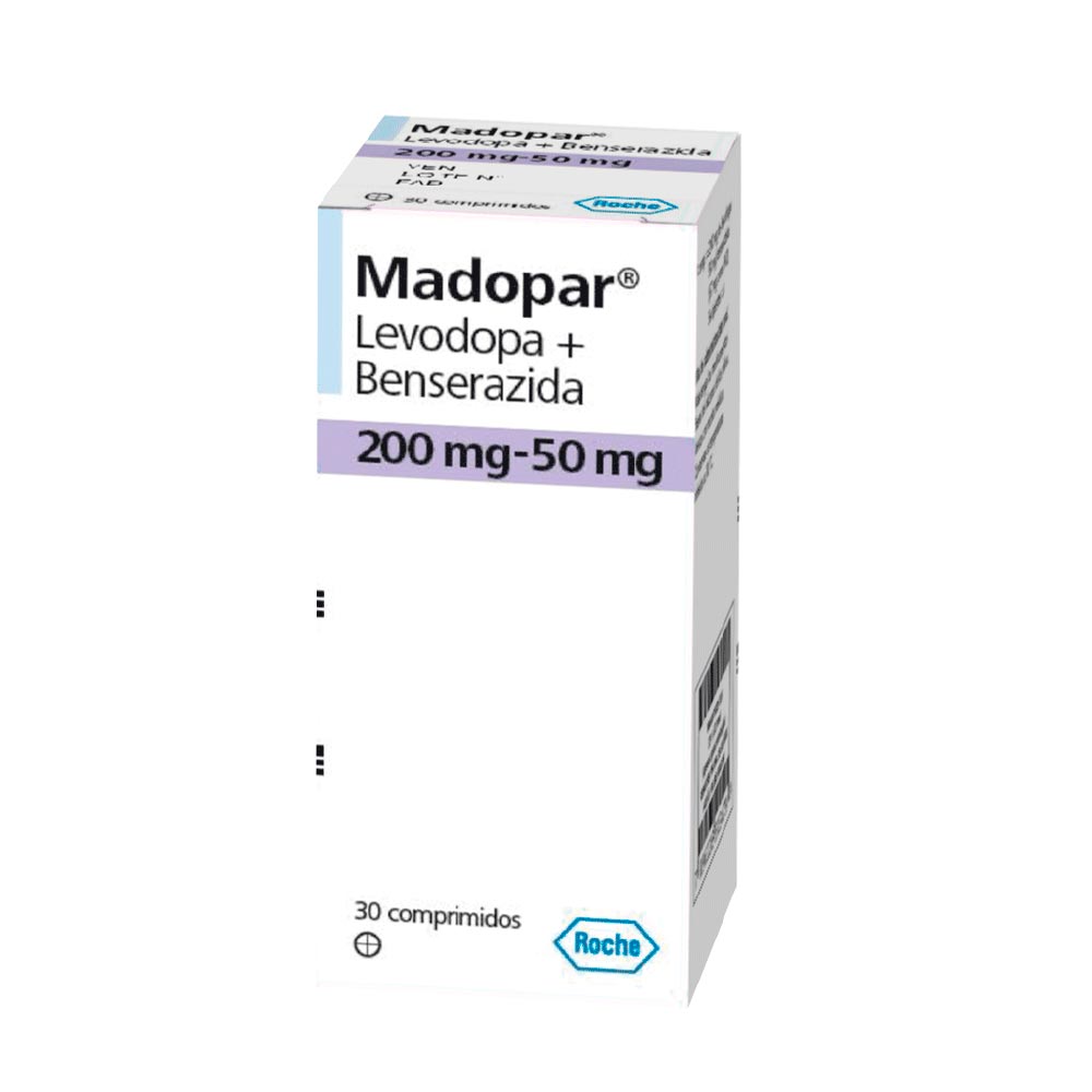 MADOPAR 200/50MG X 100COMP ROCHE