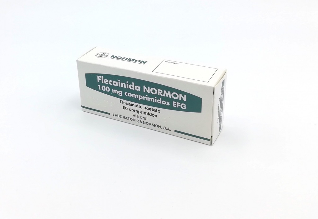FLECAINIDA 100MG X 60 COMP. LAB. NORMON, S.A