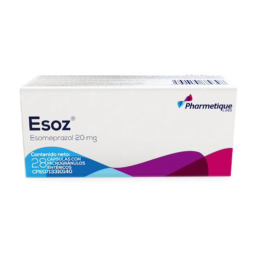 ESOZ 20MG X 28CAPS PHARMETIQUE