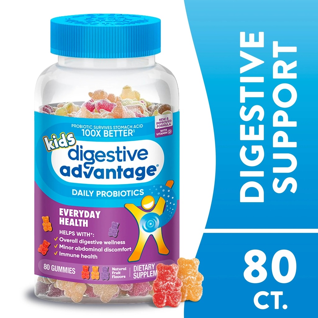 DIGESTIVE ADVANTAGE KIDS  80GUM