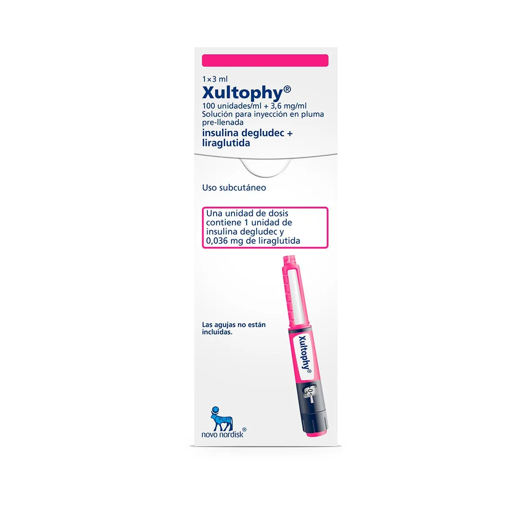 XULTOPHY 100 UND/ 3,6MG/ML UND NOVO NORDISK