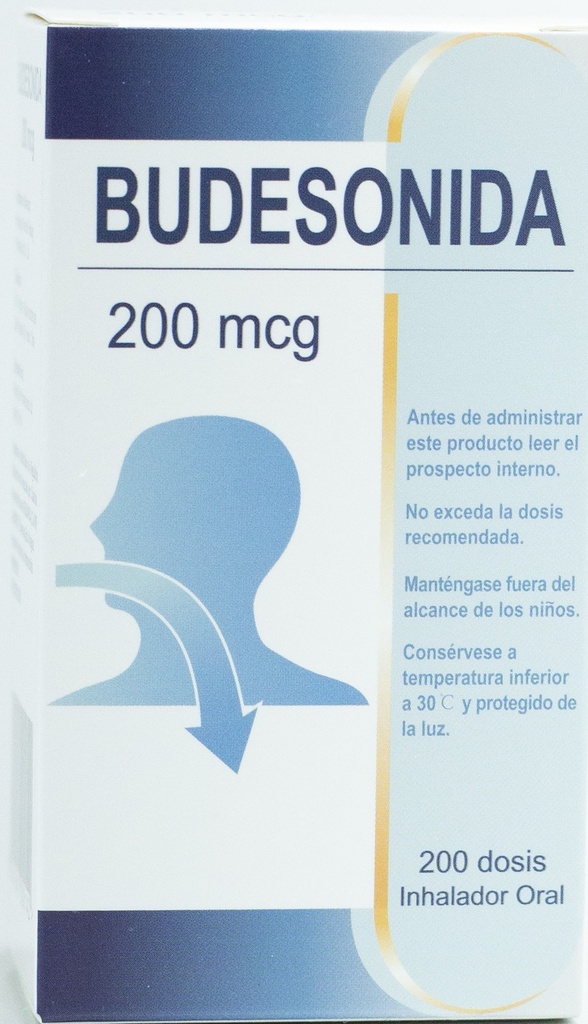 BUDESONIDA 200 MCG 200 DOSIS INHALADOR