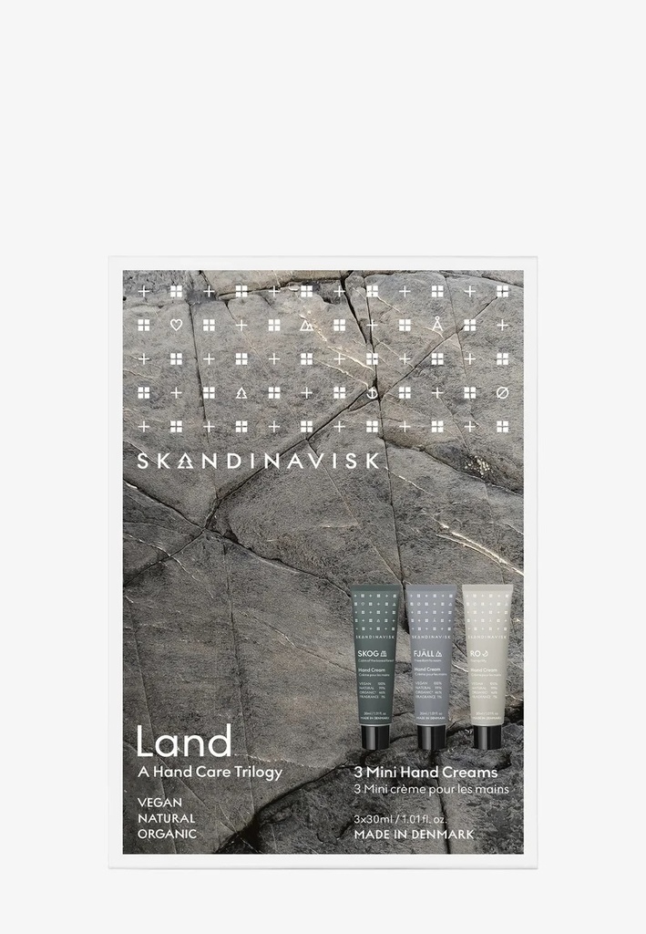 SKANDINAVISK LAND 3 MINI HAND CREAMS