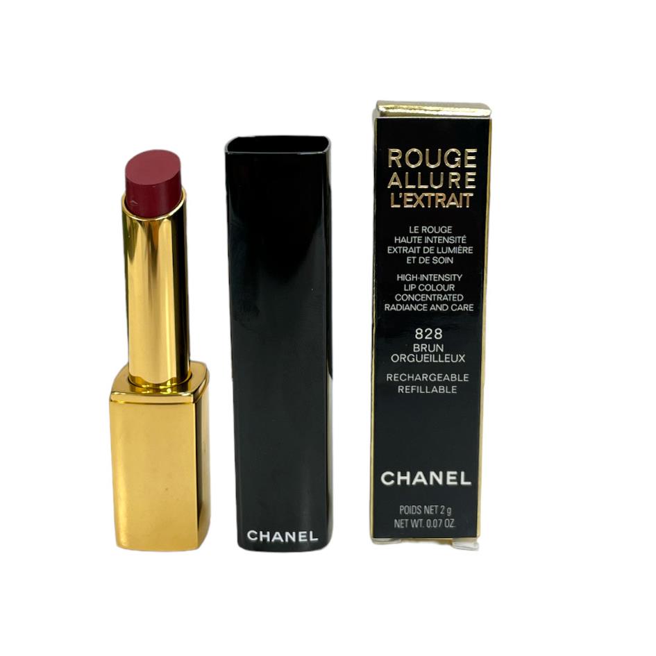 CHANEL ROUGE ALLURE 828 BRUN ORGUEILLEUX 2G