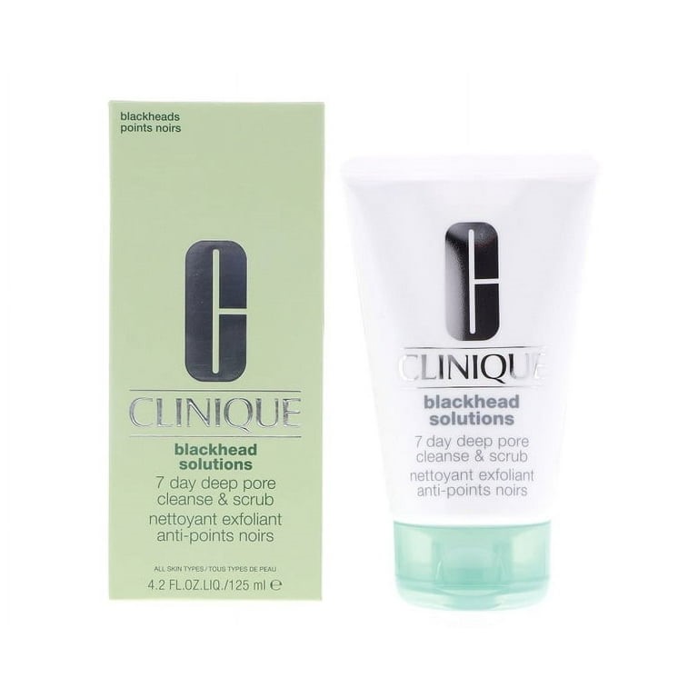 CLINIQUE BLACKHEAD SOLUTIONS CLEANSE & SCRUB 125ML
