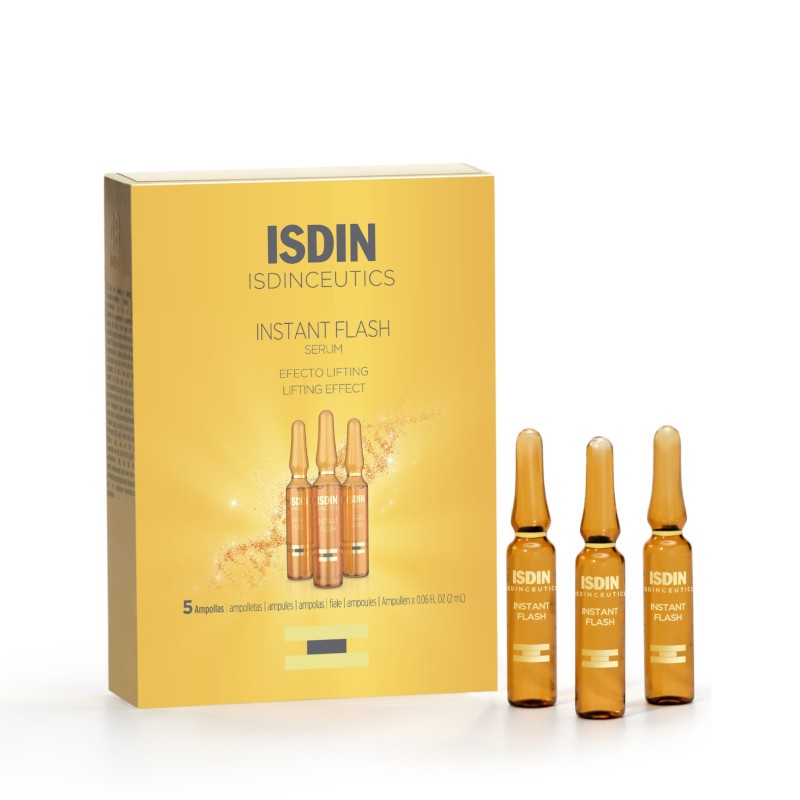 ISDIN INSTANT FLASH SERUM X 5 AMP