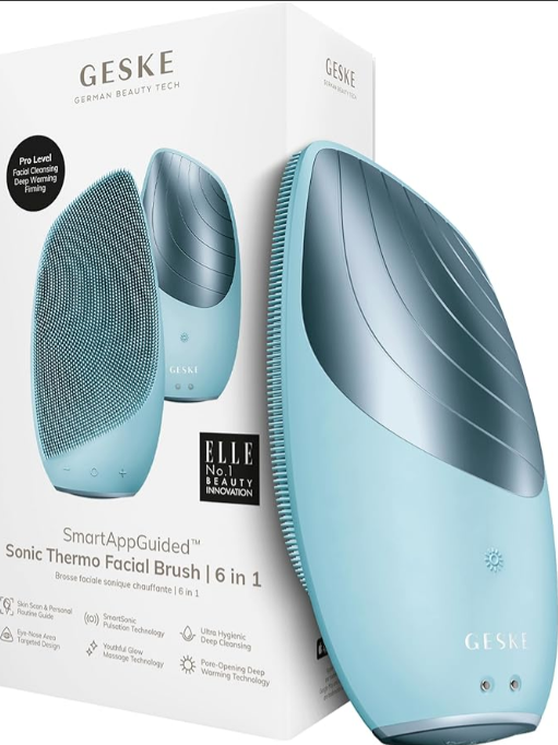 GESKE SONIC THERMO FACIAL BRUSH 6 IN 1 TURQUESA