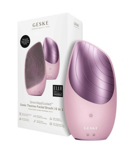 GESKE SONIC THERMO FACIAL BRUSH 6 IN 1 ROSADO