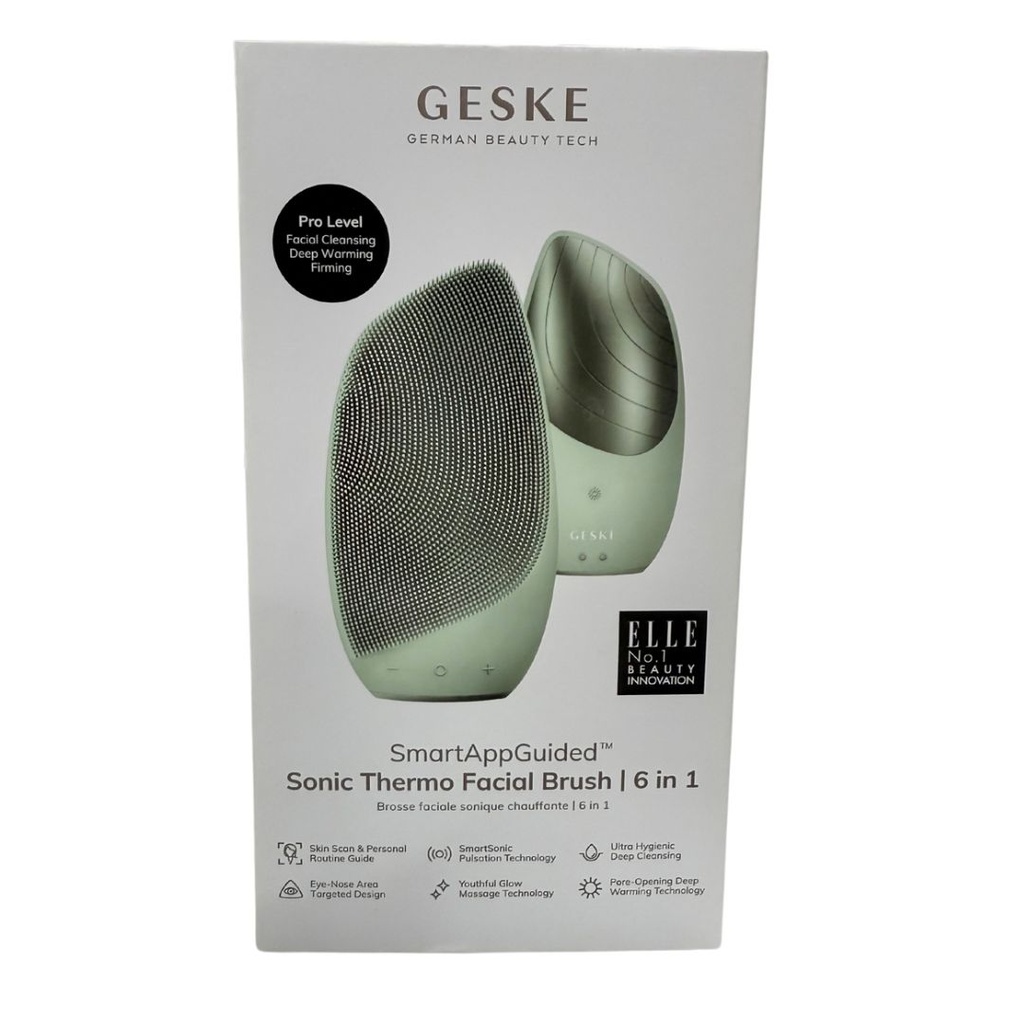 GESKE SONIC THERMO FACIAL BRUSH 6 IN 1 VERDE