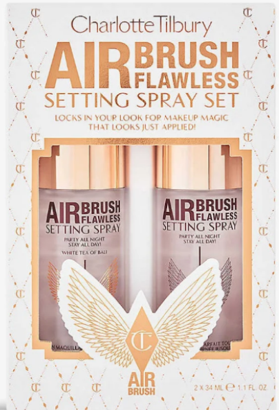 CHARLOTTE TILBURY AIR BRUSH SETTING SPRAY KIT 1.1OZ