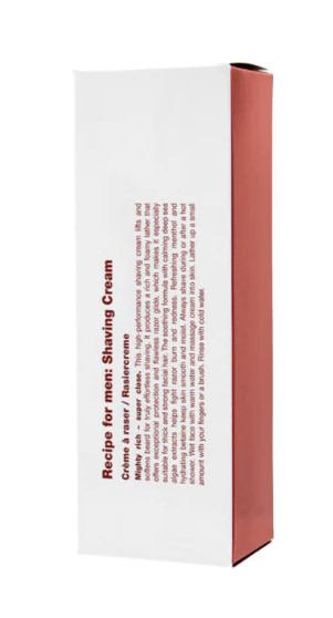 RECIPE FOR MEN SHAVING CREAM 75ML