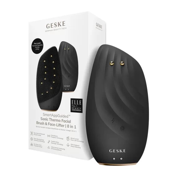 GESKE SONIC THERMO FACIAL BRUSH & FACE-LIFTER 8 IN 1
