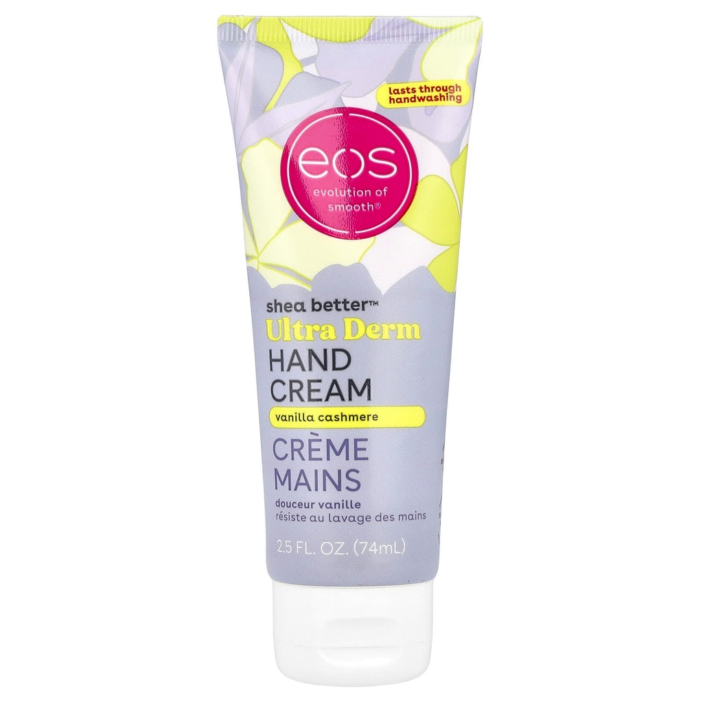 EOS ULTRA DERM HAND CREAM VANILLA CASHMERE SHEA BETTER 74ML