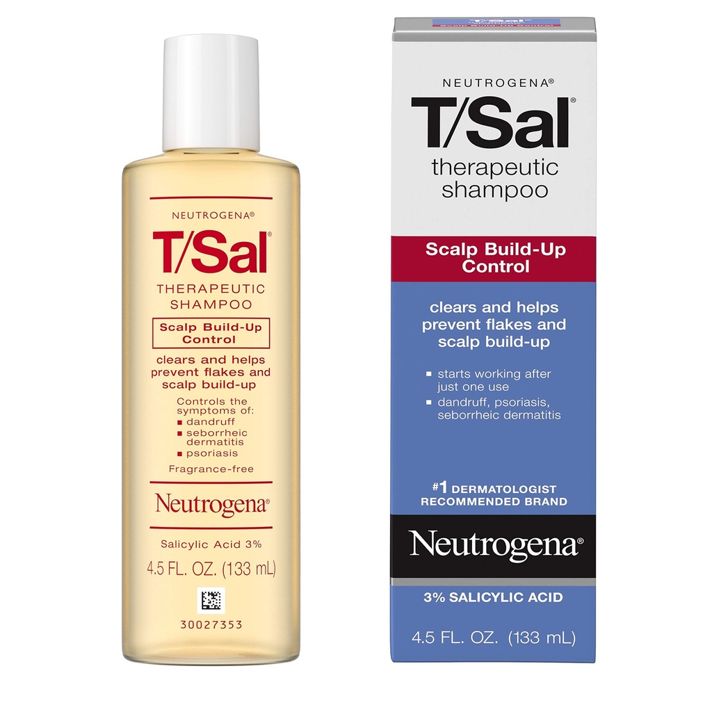 NEUTROGENA T/SAL THERAPEUTIC SHAMPOO SCALP BUILD-UP CONTROL 133ML