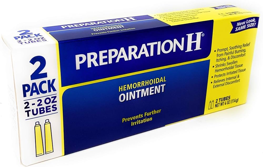 PREPARATION H OINTMENT X 2 TUBES 2/2 OZ