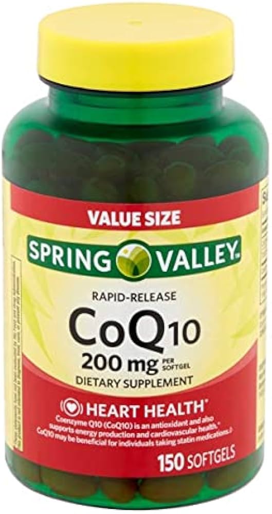 COQ10 200MG X 150CAPS SPRING VALLEY