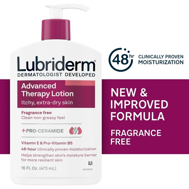LUBRIDERM ADVANCED THERAPY LOTION FRAGRANCE FREE 473ML