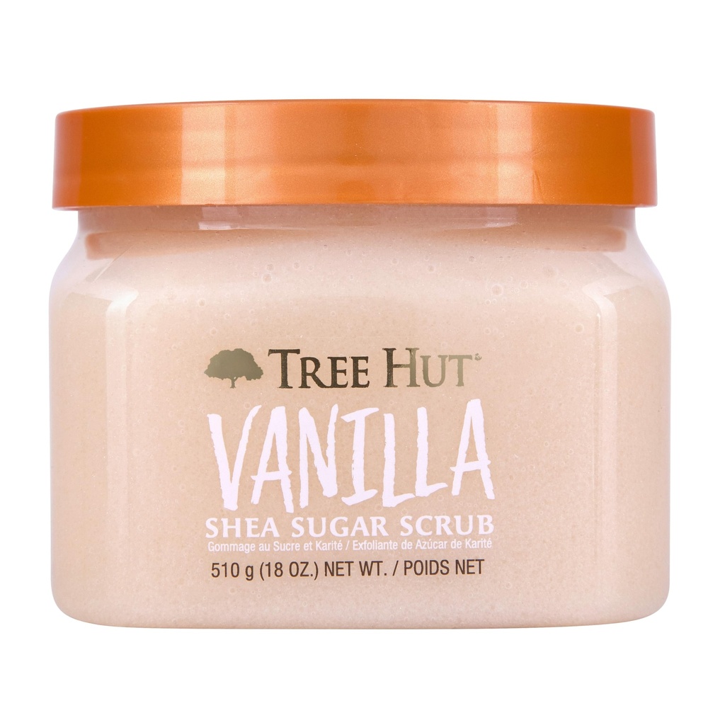 THREE HUT VANILLA SHEA SUGAR SCRUB 510G