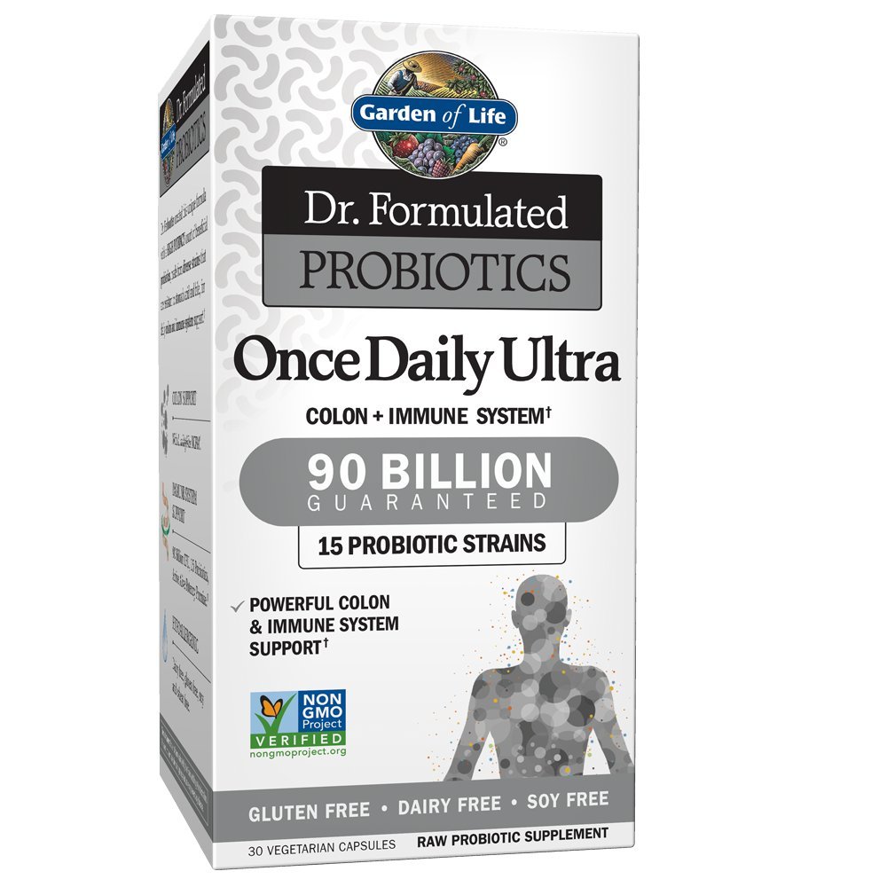 DR. FORMULATED PROBIOTICS ONCE DAILY ULTRA 90 BILLION X 30 CAPS GARDEN OR LIFE