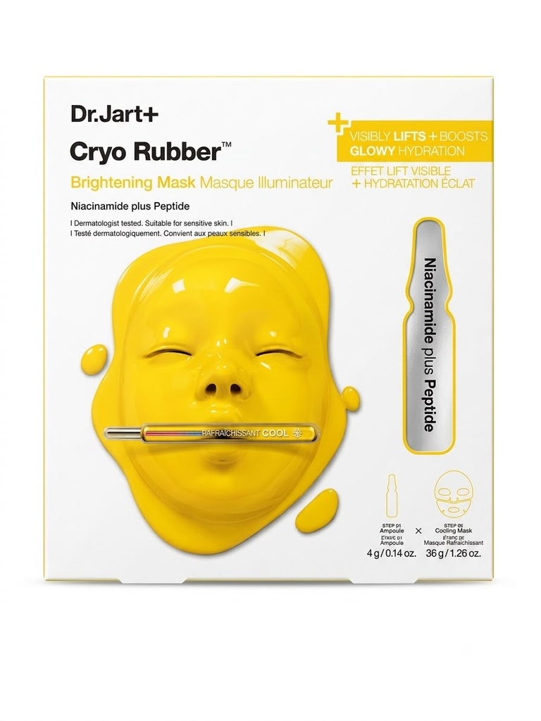 CRYO RUBBER MASK WHIT VITAMIN C DR. JART + GLOWY HYDRATION