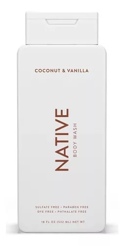 NATIVE COCONUT & VANILLA BODY WASH 532ML