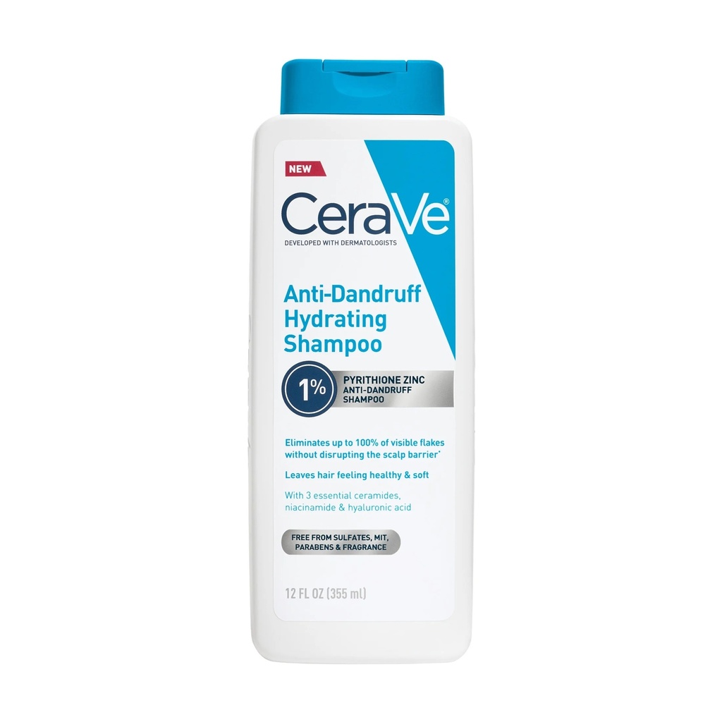CERAVE ANTI-DANDRUFF HYDRATING SHAMPOO 355ML