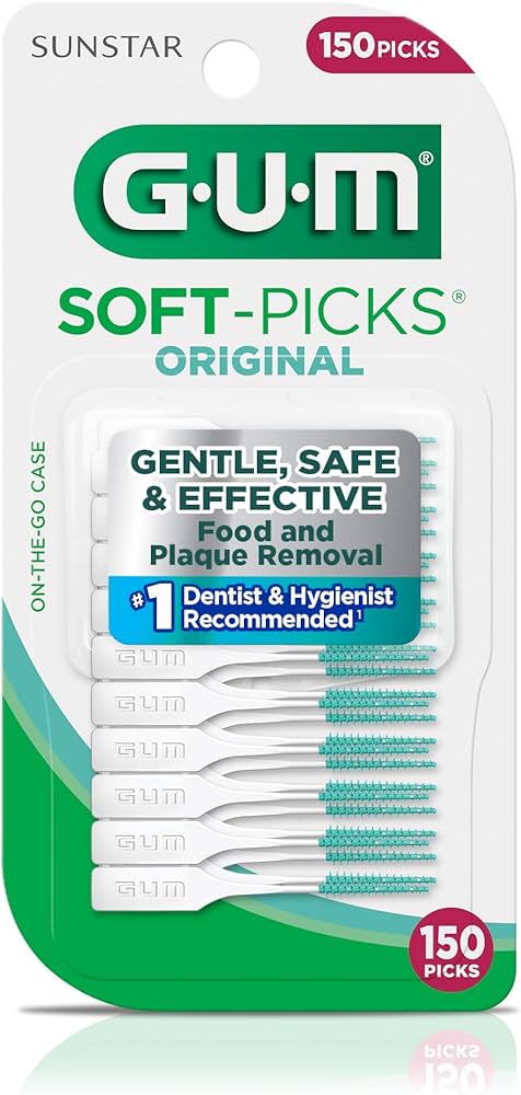 GUM SOFT-PICKS ORIGINAL X 150 PICKS