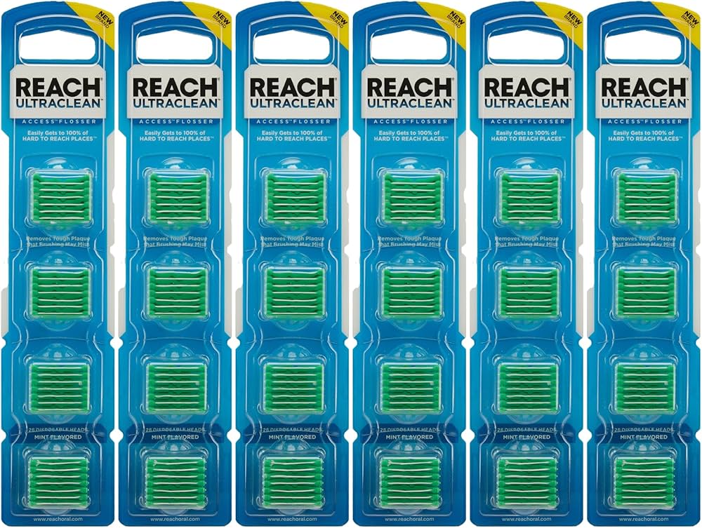 REACH ULTRA CLEAN ACESS FLOSSER REPUESTOS X 24 UND
