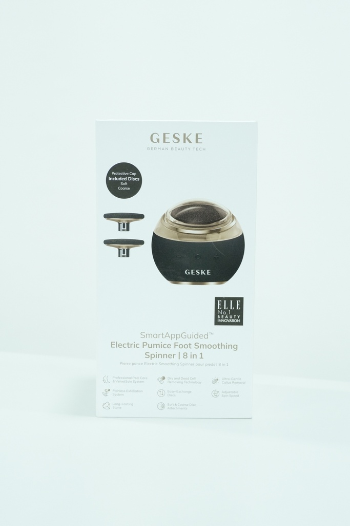 GESKE ELECTRIC PUMICE FOOT SMOOTHING SPINNER 8 IN 1
